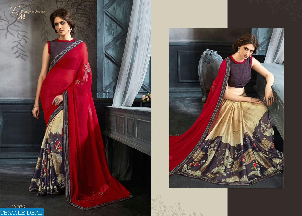 Tm Grace vol-7 Wholesale Fancy Ethnic Saree collection